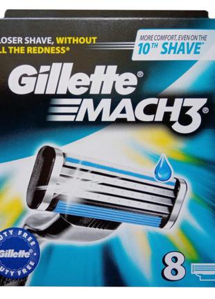 Сменные кассеты Gillette Mach3 Original (8 шт) 01468