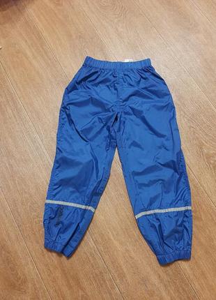 Дождевик брюки р. 5-7л непромокаемые штаны