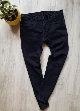 H&m джинсы мужские черные серые стрейч стрейчевые одежда мужская