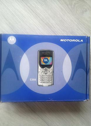 Коробка от мобильного телефона MOTOROLA C350