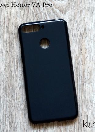 TPU чехол накладка для Huawei Honor 7A Pro (AUM-L29) (черный) ...