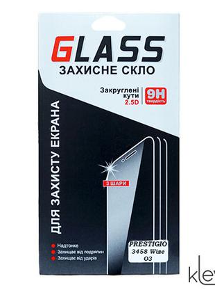 Защитное стекло для Prestigio 3458 Wize O3