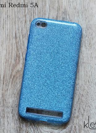 TPU чехол накладка Elysian rain для Xiaomi Redmi 5A (голубой с...