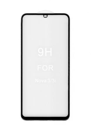 Защитное стекло 5D для Honor 10 Lite (HRY-LX1) (черный) (клеит...