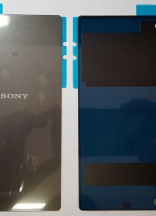 Крышка задняя Sony Xperia Z5, E6683 темно-серая or.