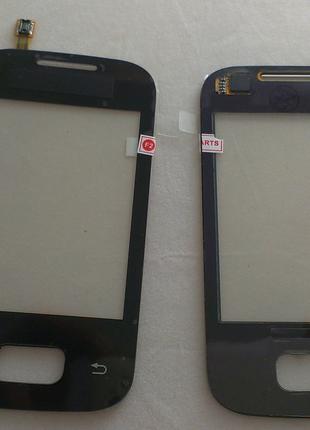 Сенсорное Стекло Samsung S5302, S5300, Galaxy Pocket Duos черн...