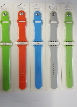Полиуретановые (силиконовые) ремешки для Apple Watch 42 мм.