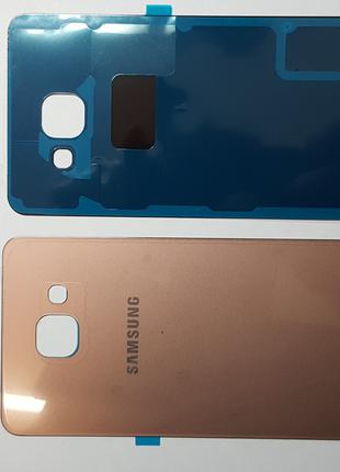 Крышка задняя Samsung A510, Galaxy A5 2016 розовая original.
