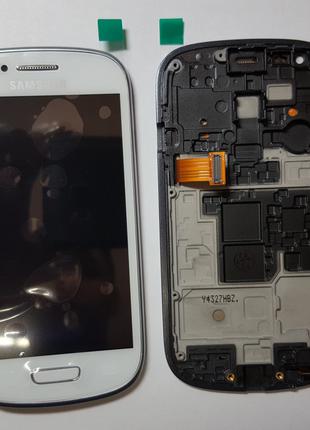 Дисплей (экран) Samsung I8190, Galaxy S3 mini с белым сенсором...
