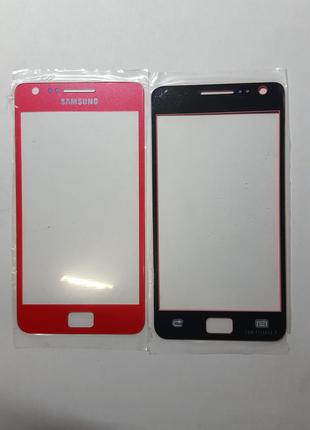 Стекло Samsung I9100, Galaxy S II красное original.