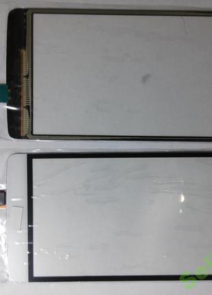 Сенсорное стекло LG D724, G3 mini белое original.