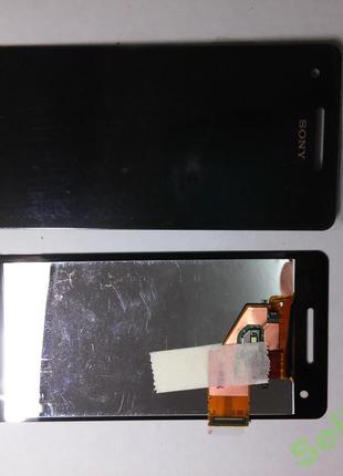 Дисплей (экран) Sony Xperia V, LT25i с черным сенс.