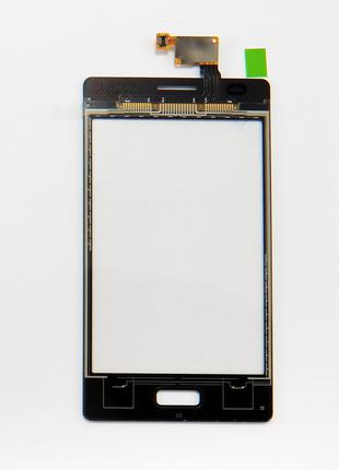 Сенсорное стекло LG E610, E612, Optimus L5 черное original.