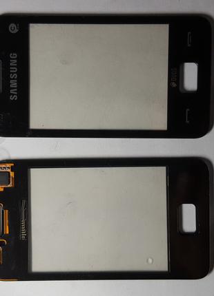 Сенсорное Стекло Samsung S5222 черное original.