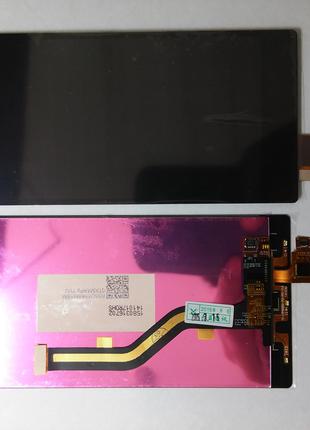 Дисплей (экран) Lenovo Vibe X2, X2-T0 с сенсором черного цвета.