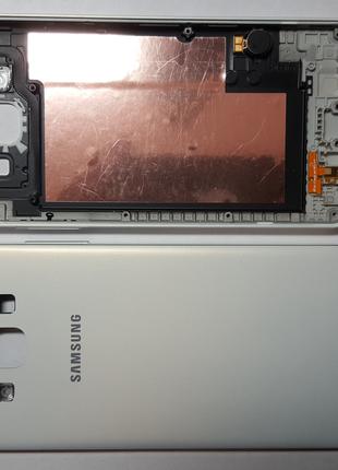 Крышка задняя Samsung A500, Galaxy A5 белая original.