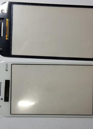 Сенсорне Скло Samsung J1, J100 (rev.6) біле original.