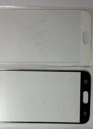 Стекло Samsung G920, Galaxy S6 белое original.