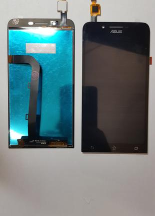 Дисплей (экран) Asus Zenfone Go, ZC500TG, Z00VD с сенсором черный