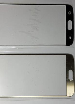 Стекло Samsung G920, Galaxy S6 золотое original.