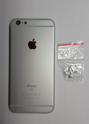 Крышка задняя Apple iPhone 6S серебристая