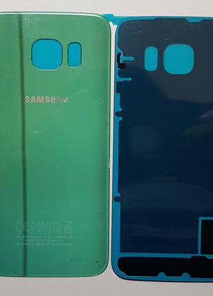 Крышка задняя Samsung G925F, Galaxy S6 Edge зеленая original ....