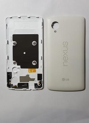Крышка задняя LG D820, Nexus 5 с антенной белая original.