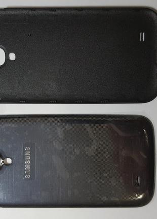 Крышка задняя Samsung I9500 синяя original. (Китай)