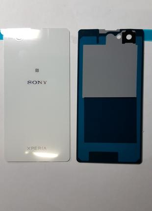 Крышка задняя Sony Xperia Z1 Compact, D5503 белая original.