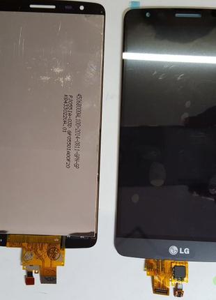 Дисплей (экран) LG D690, G3 Stylus с сенсором черн.