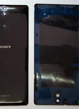 Крышка задняя Sony Xperia C5 Ultra, E5563 черная o.