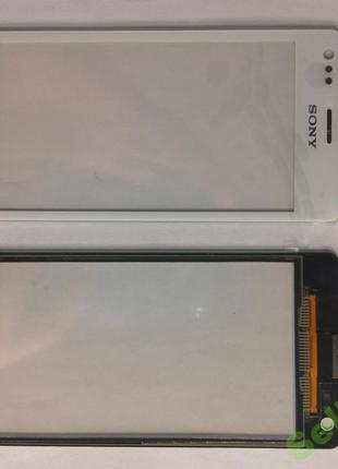 Сенсорне скло Sony C1905, C2005, Xperia M dual, біле original