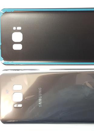 Крышка задняя Samsung G955F, Galaxy S8 Plus серебристая origin...