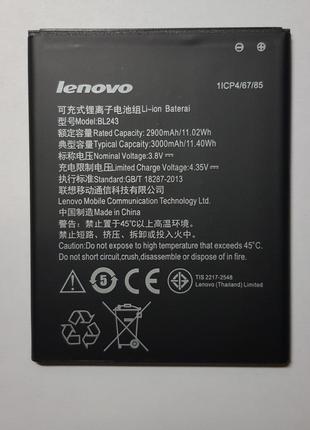 Аккумулятор Lenovo BL243, K3 Note, Note K50-T5, A7000 original.