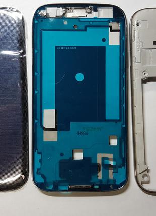Корпус Samsung I9505, Galaxy S4 LTE синий original.