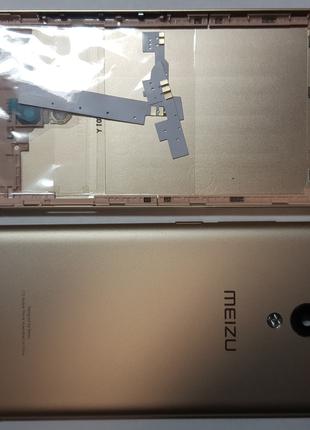 Крышка задняя Meizu M3S золотая original