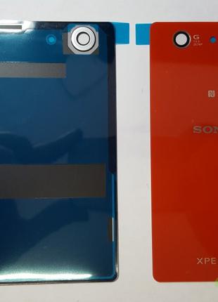 Кришка задня Sony Xperia Z3 Compact, D5803 жовтогарячі.