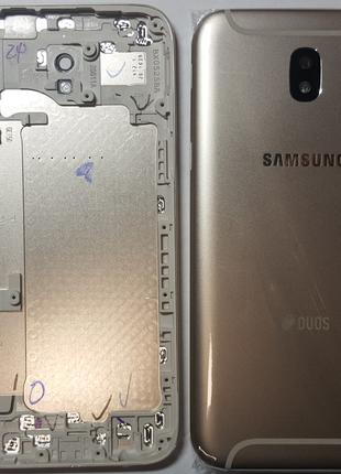 Крышка задняя Samsung J530, Galaxy J5 2017 золотая original
