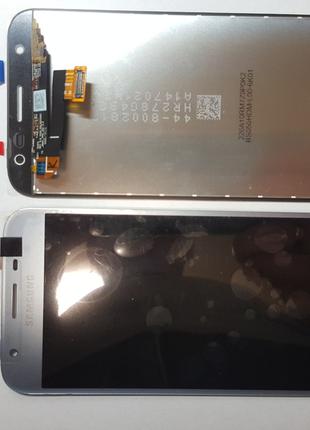 Дисплей (экран) Samsung J3, J330 небесно-голубой original