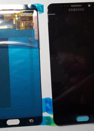Дисплей (экран) Samsung N9200, Galaxy NOTE 5 с синим сенсором ...