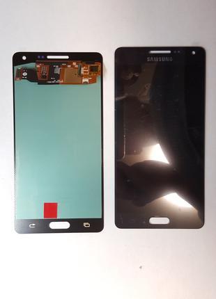 Дисплей (экран) Samsung A5, A500 (2015) с черным сенсором oled