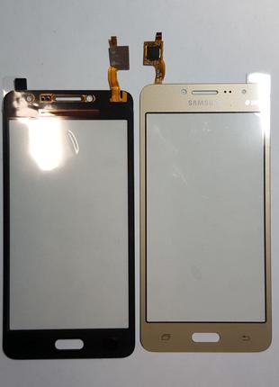 Сенсорное стекло Samsung G532, J2 Prime Galaxy Grand Prime зол...