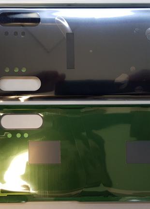 Крышка задняя Samsung N975, Note 10 Plus со стеклом камеры чер...