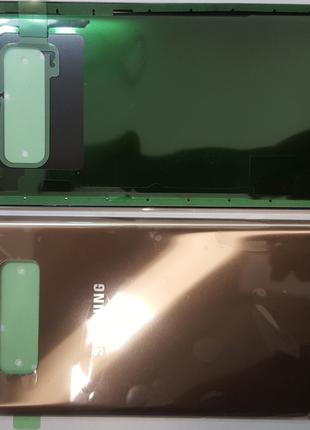 Крышка задняя Samsung N950, Note 8 золотая original (Китай)