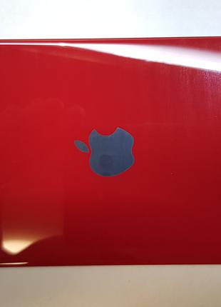 Кришка задня, скло зі збільшеним отвором Apple iPhone 11 червона