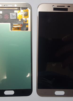 Дисплей (экран) Samsung J4 2018, J400 золотой oled