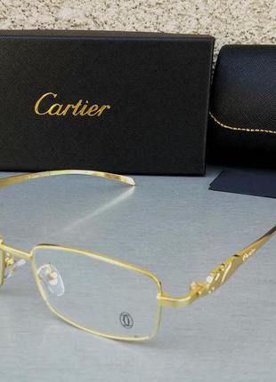 Окуляри в стилі cartier унісекс іміджеві оправа для окулярів з...