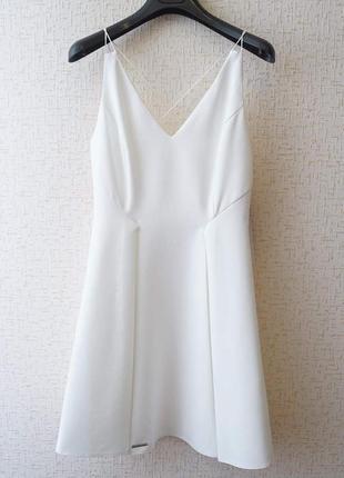 Белое платье итальzнского бренда премиум класса frankie morello