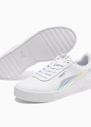 Кроссовки, кеды puma carina iridescent, 100% оригинал