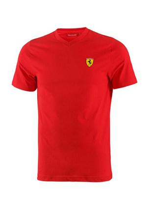 Оригинальная мужская красная футболка ferrari